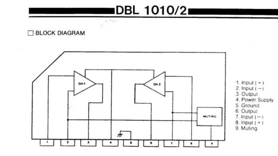 DBL1010HB-100M-R Integrated Circuit Chip 7-18V 1KHZ Low Noise