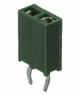215297-2 2 Position Receptacle Connector 0.100&quot; (2.54mm) Through Hole Gold