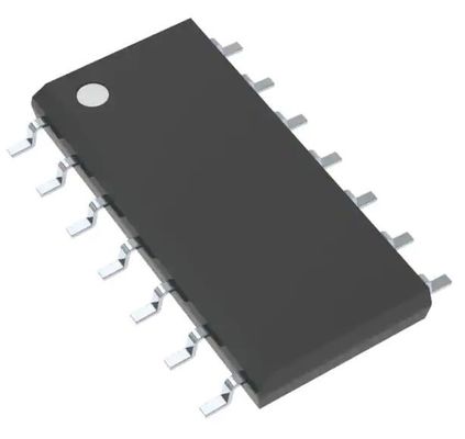 SN74HC125DR Buffer, Non-Inverting 4 Element 1 Bit per Element 3-State Output
