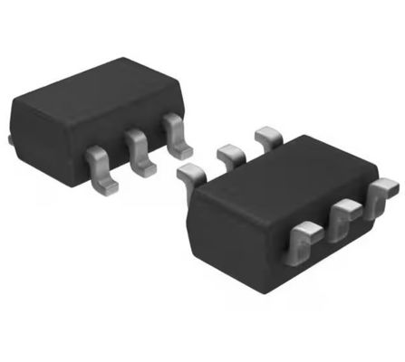 DAC5571IDBVR 8 Bit Digital to Analog Converter 1 SOT-23-6
