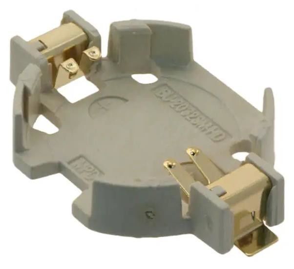 BU2032SM-HD-G Battery Holder Open Coin Cell Holder 20.0mm 1 Cell SMD/SMT