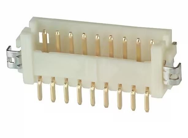 DF13A-9P-1.25H(51) Connector Header Surface Mount, Right Angle 9 position 0.049