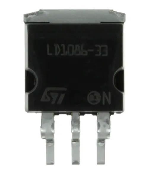 LD1086D2M33TR Linear Voltage Regulator IC Positive Fixed 1 Output 1.5A D2PAK-3