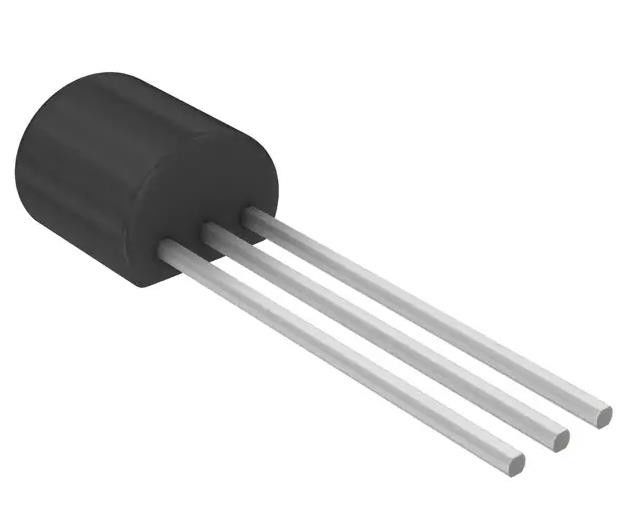 LM35DZ/LFT1 Temperature Sensor Analog, Local 0°C ~ 100°C 10mV/°C TO-92-3