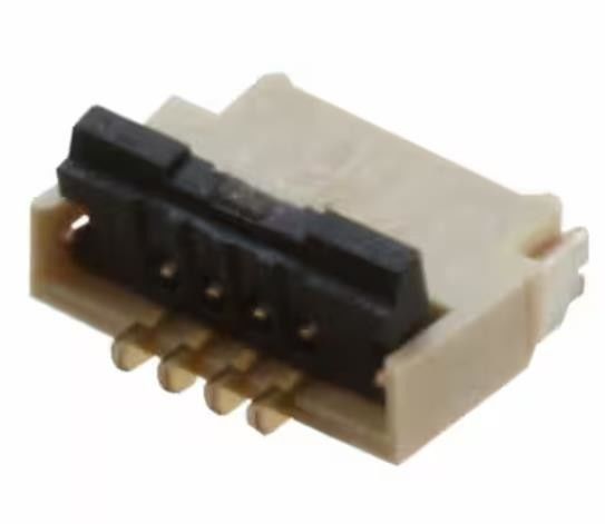 FH34S-4S-0.5SH(50) 4 Position FFC FPC Connector Contacts, Top 0.020&quot;Surface Mount